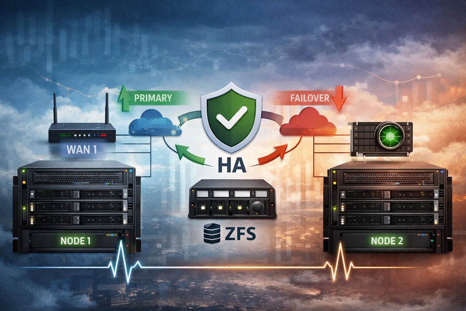 Alta Disponibilidad con Proxmox: Cluster con failover autom&aacute;tico